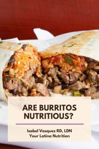 are burritos healthy for you