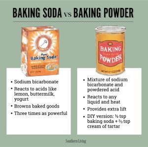 is baking soda and baking powder the same