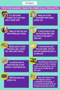 how to bake clay