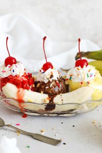 how to make a banana split