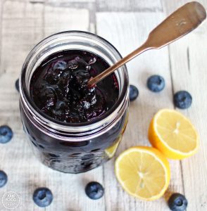 how many blueberries needed for jam