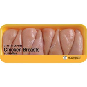 how many chicken breasts in a pound