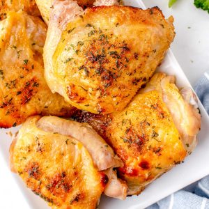how long to broil chicken thighs