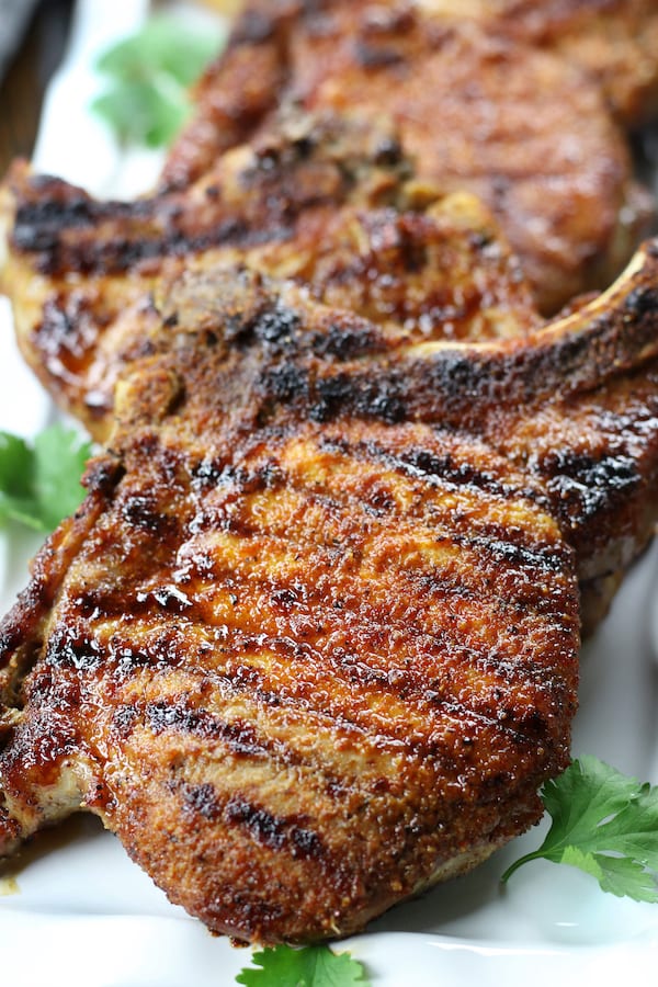 how long to broil pork chops
