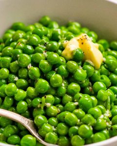how to cook peas