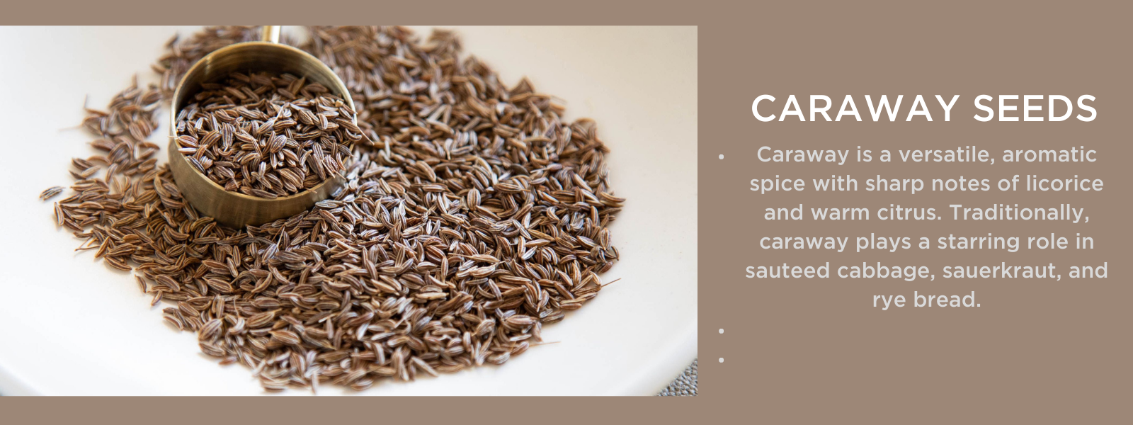 what does caraway taste like