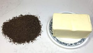 how much butter for 1 c abv