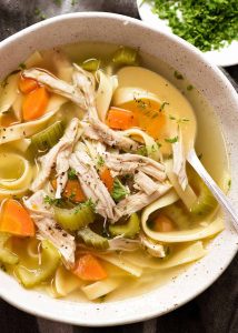 how to cook chicken for chicken soup