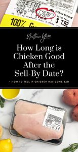 how long is chicken good after sell by date
