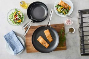does butter or margarine butter damage non-stick pans