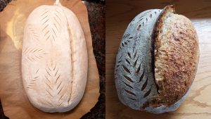 how to score bread