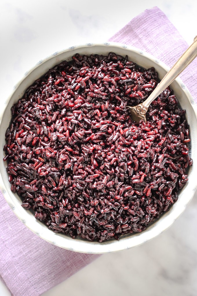 how to prepare black rice