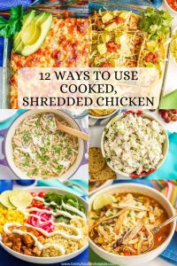what to do with shredded chicken