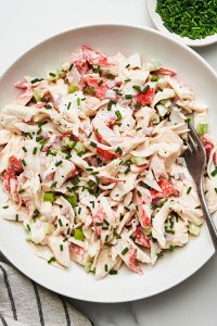 how to make crab salad