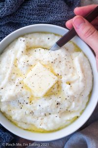 how to make grits creamy