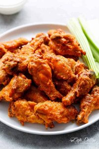 how to make crispy hot wings