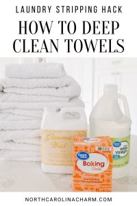 how to strip towels