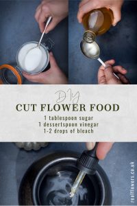 how to make flower food