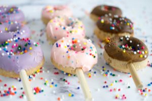 donuts on a stick