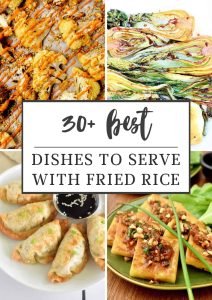 what to eat with fried rice