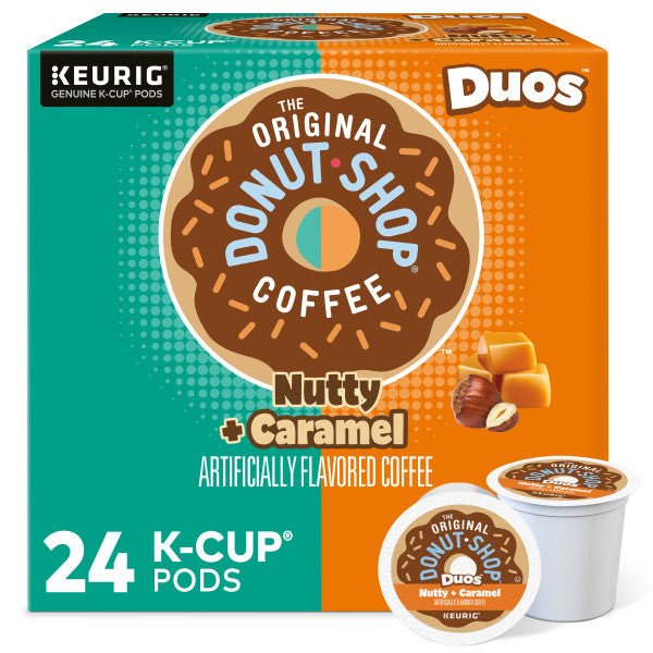 does donut shop make nutty caramel ground coffee