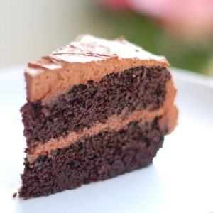 double double chocolate cake