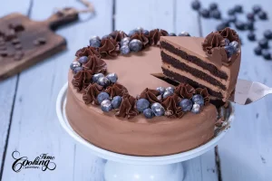 double chocolate chocolate cake