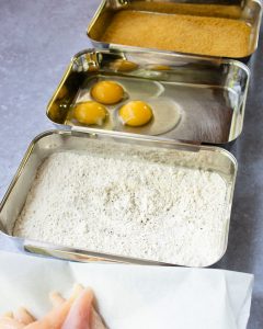 what can be used to bind dredge instead of eggs