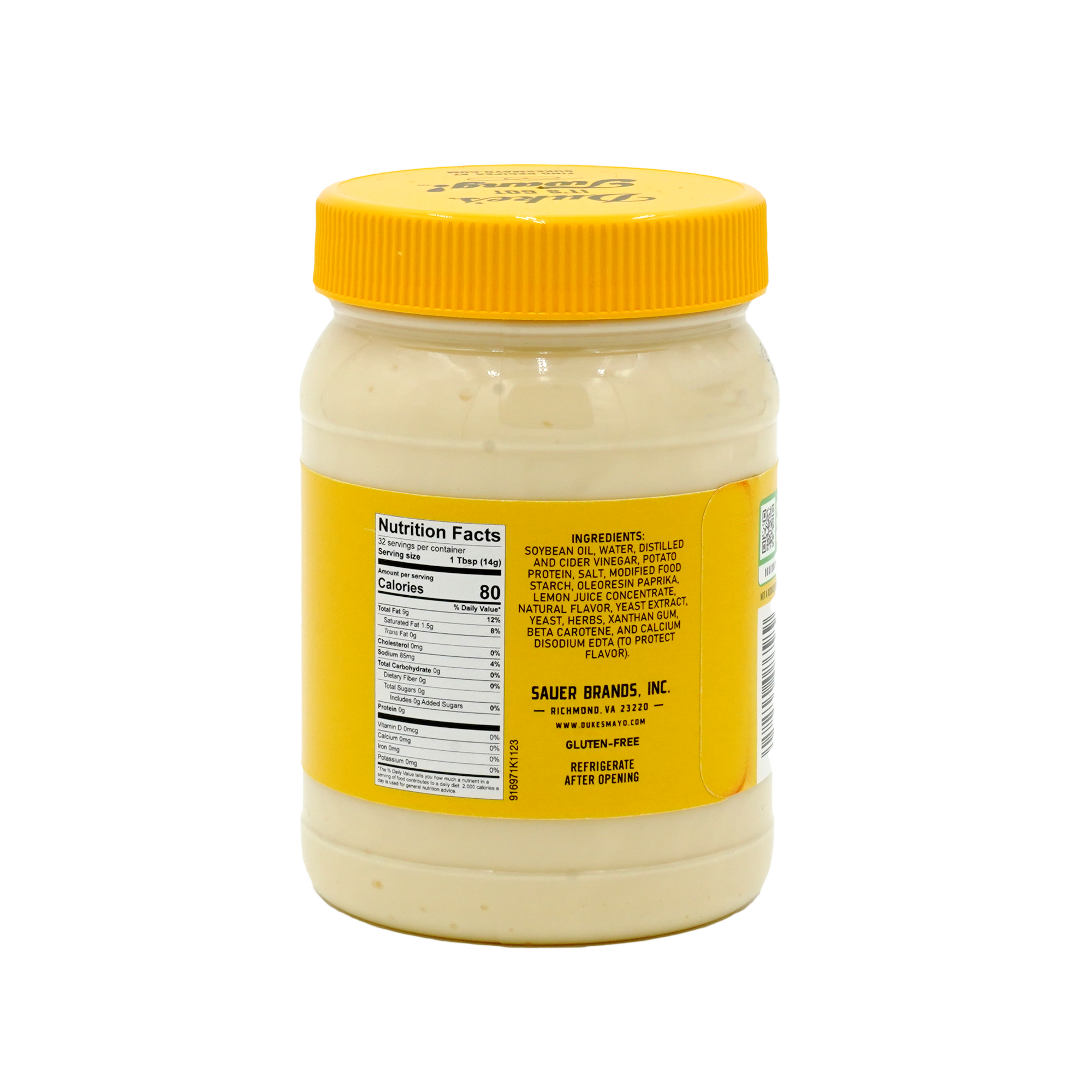 is duke's mayonnaise nut free