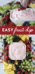 how to make fruit dip
