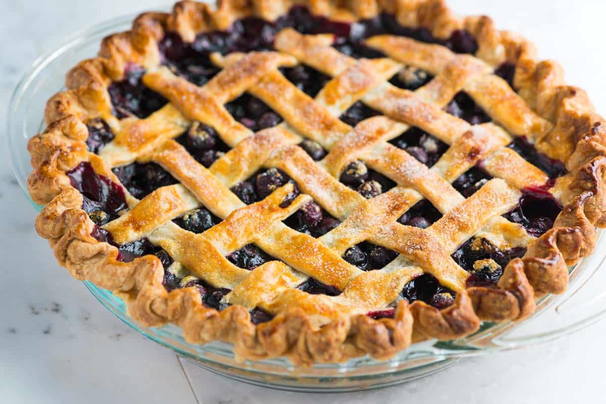 how to make blueberry pie filling