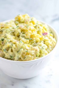 how to make easy potato salad