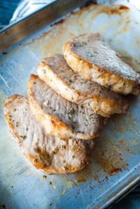 how long to bake pork chops at 375