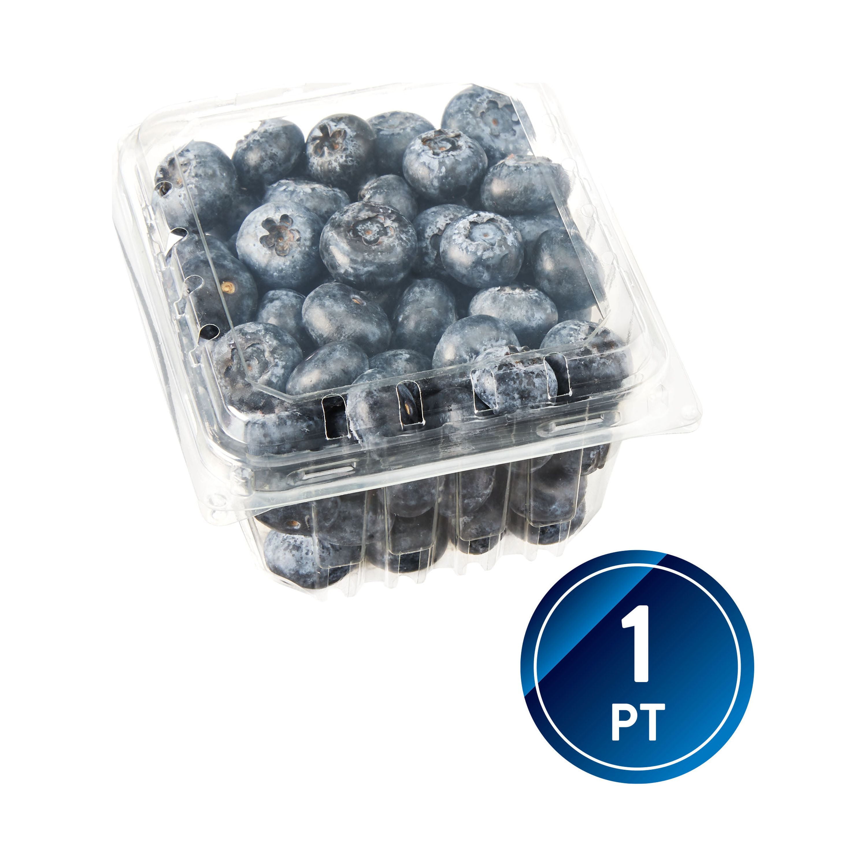 how many oz in a pint of blueberries