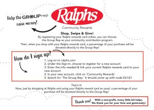 how to link ralphs reward cards to an organization