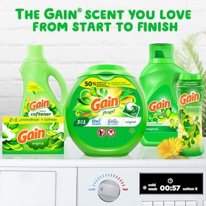 what does downy gain original smell like