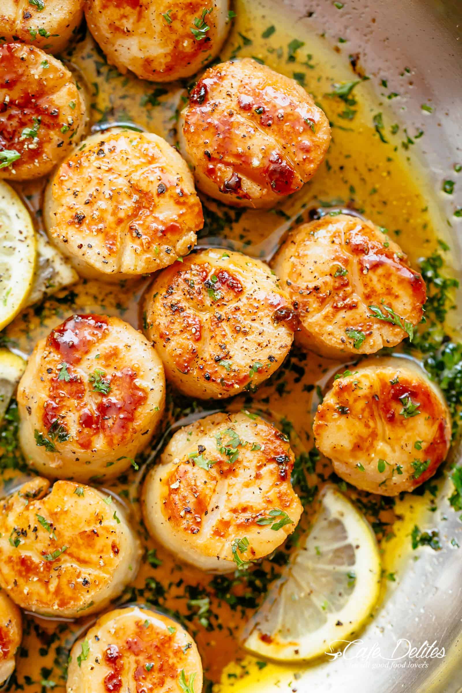how to saute scallops