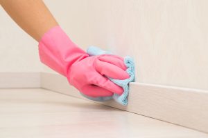 how to clean baseboards