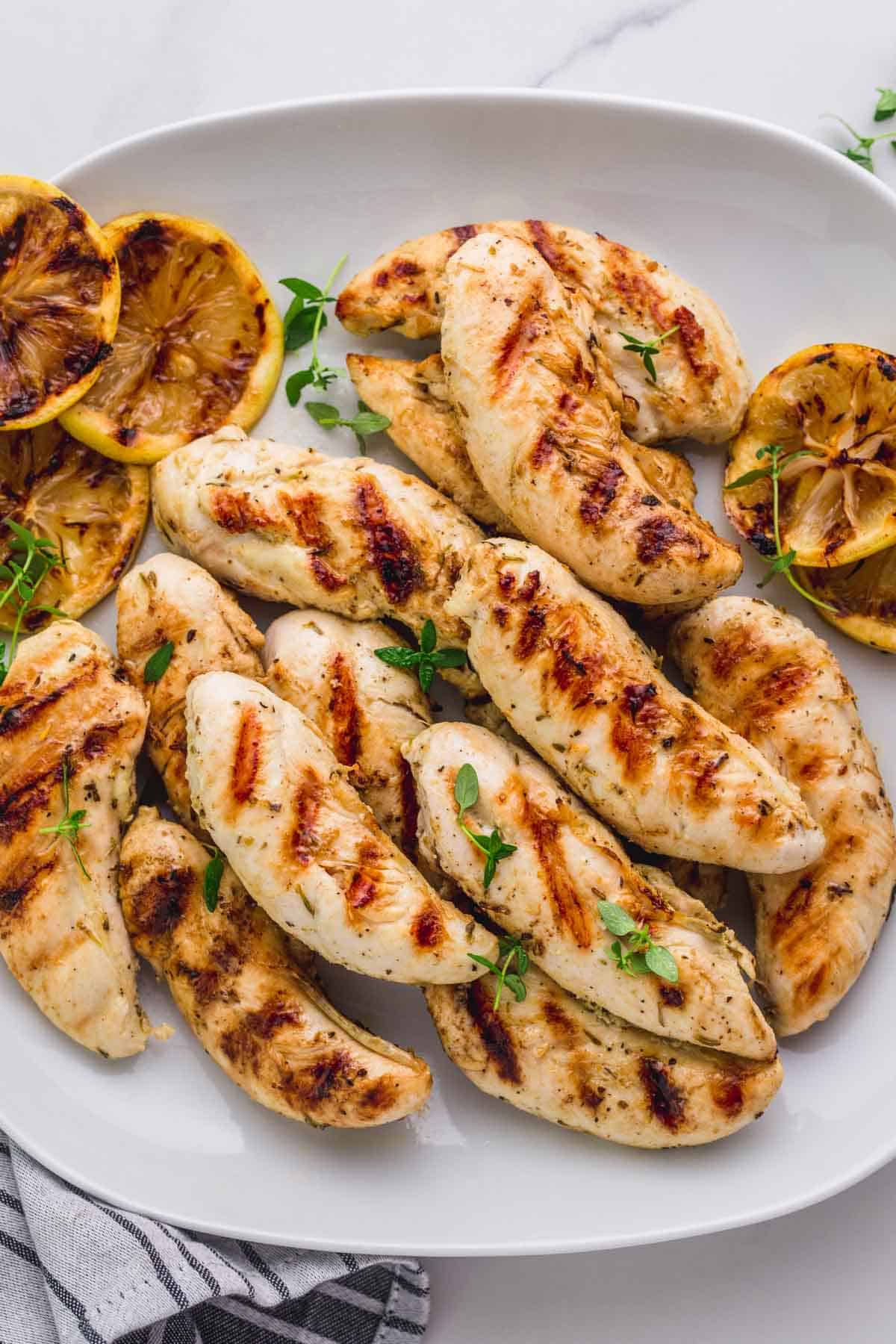 how long to grill chicken tenders