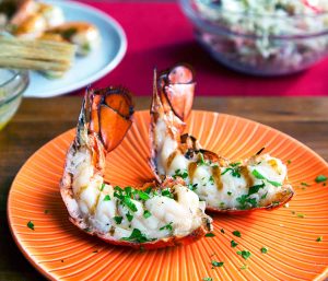 how to grill lobster tails