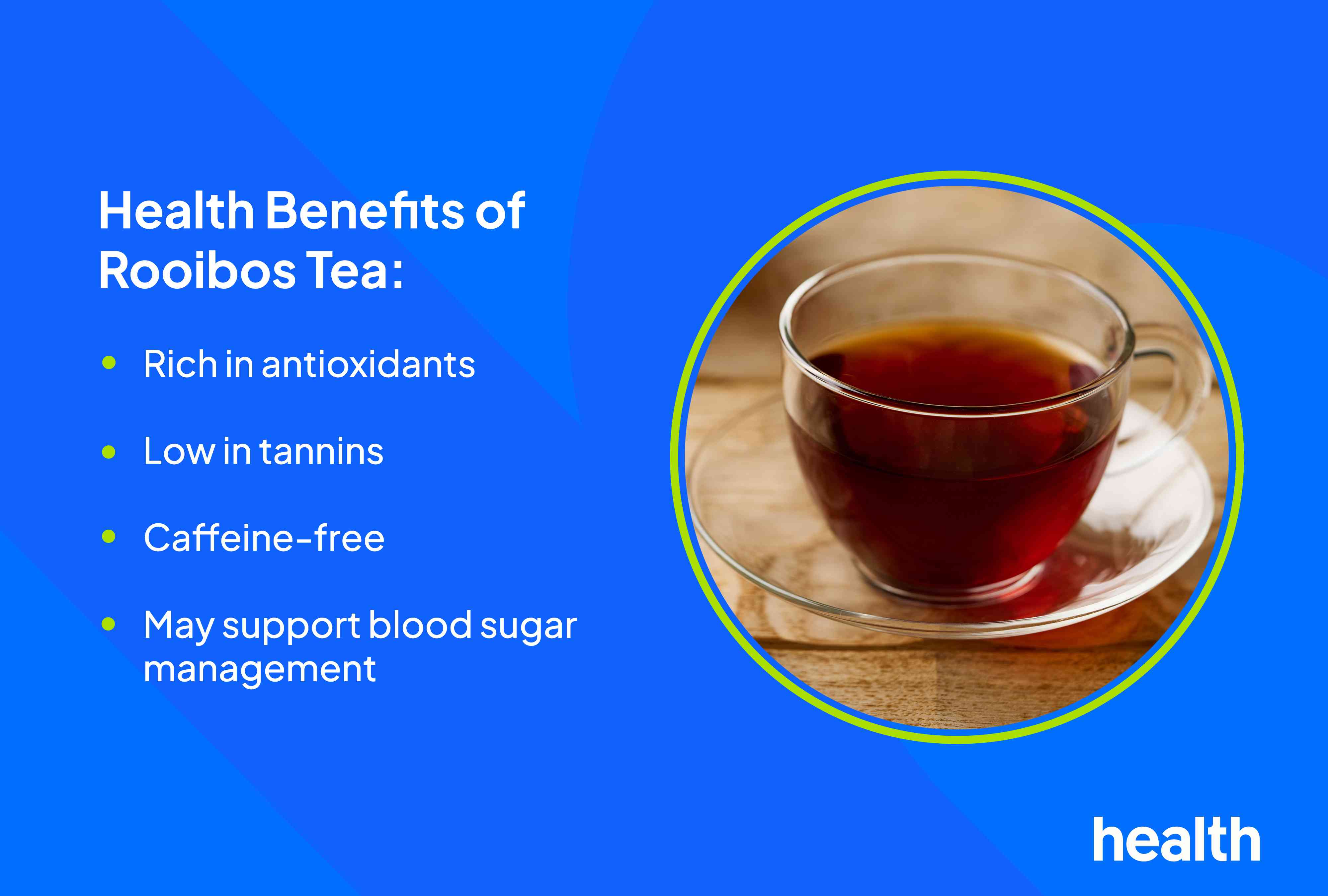 is rooibos tea caffeinated