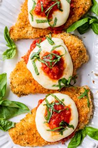 how to bake chicken parmesan in oven