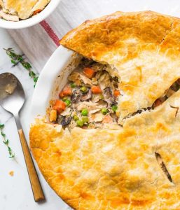 is chicken pot pie healthy