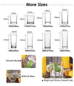 how many ounces in 8 glass water