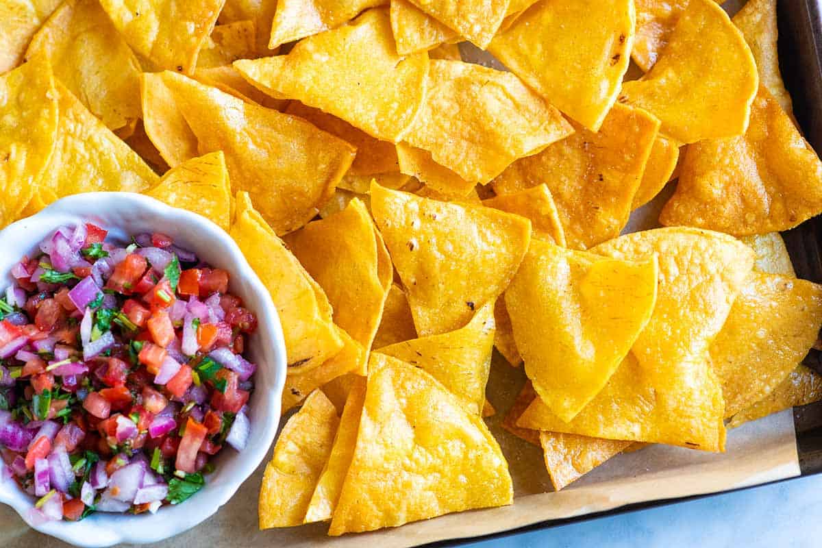 how do you make nacho chips