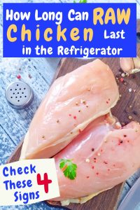 how long does raw chicken last in the fridge
