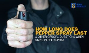 how long does pepper spray last