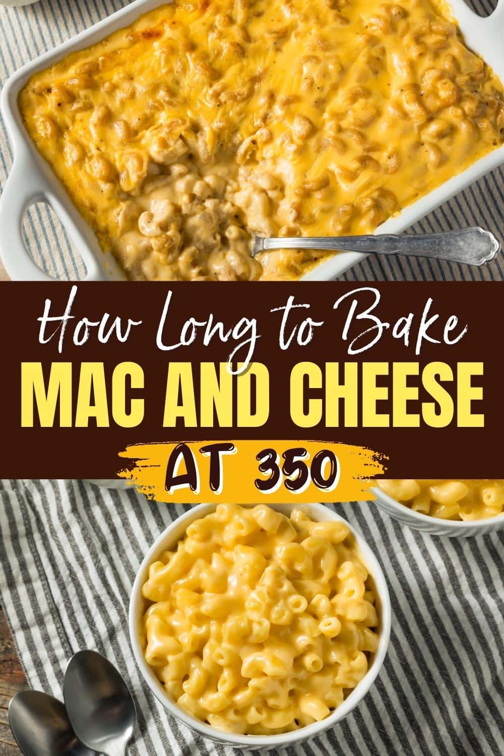 how long to bake mac and cheese at 350