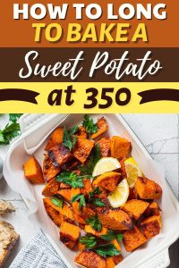 how long to bake a sweet potato at 350