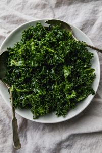 how to massage kale